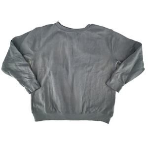 LAT Unisex Kids Cozy Fleece Sweatshirt Size Youth Medium Gray Crew Neck Long S